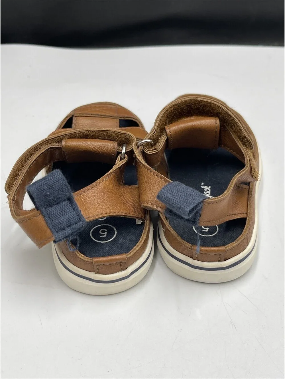 Baby Boy Shoes Lot 6 Pairs Size NB to 5 Carters Sandals Clogs Wisconsin Badgers